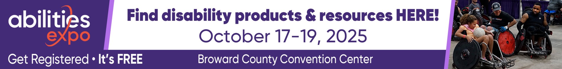 Abilities Expo Ft. Lauderdale, October 17-19, 2025