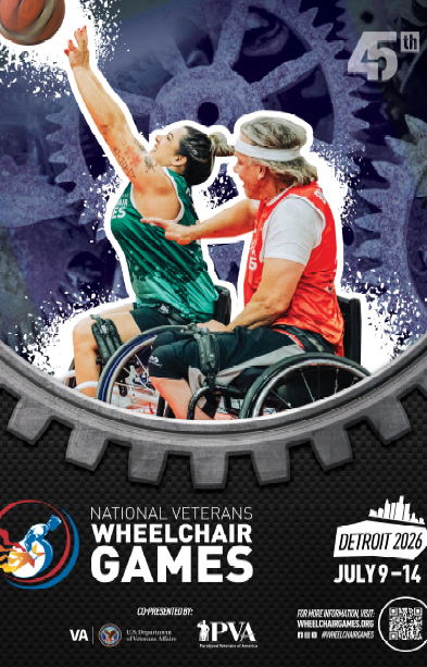 National Veterans Wheelchair Games  Detroit, MI  July 9-14, 2026