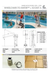 download Wheelchair-to-Water™ Pool Lift + socket A