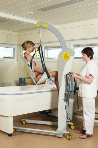 Mobile lift 2600 (Victor) ; Seat sling PVC - SureHands Patient lift hoist