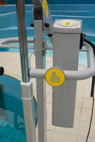 Wheelchair-to-Water™ Pool Lift - SureHands Patient lift hoist