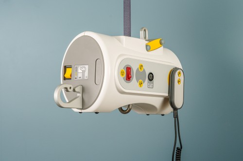 Portable ceiling motor with “tarzan” system - SureHands Patient lift hoist