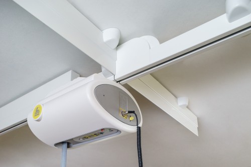 Ceiling track installations ; Traverse Rail with Connector - SureHands Patient lift hoist