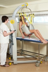 Handi-Move Mobile lift 2600 (Victor) , Bathing sling , Bathing sling with head support