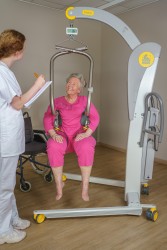 Mobile lift 2600 (Victor) ; Digital scale - SureHands Patient lift hoist