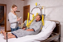 Wall-to-Wall™ lift systems ; Standard spreader bar - SureHands Patient lift hoist