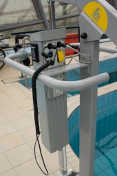Wheelchair-to-Water™ Pool Lift - SureHands Patient lift hoist