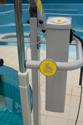 Wheelchair-to-Water™ Pool Lift - SureHands Patient lift hoist