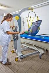 Shower-bathing trolley - SureHands Patient lift hoist