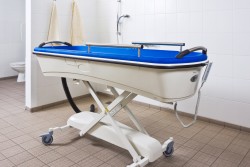 Shower-bathing trolley - SureHands Patient lift hoist