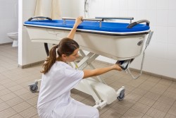 Shower-bathing trolley - SureHands Patient lift hoist