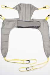 Hygiene sling ; Hygiene sling with head support - SureHands Patient lift hoist