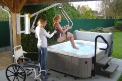 Wall Lift System - SureHands Patient lift hoist