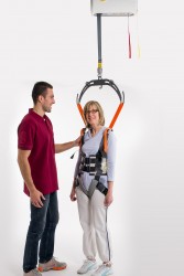 Ceiling Lift Track System ; Walking harness - SureHands Patient lift hoist