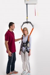 Ceiling motor ; Walking harness - SureHands Patient lift hoist