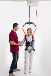 Ceiling Lift Track System ; Walking harness - SureHands Patient lift hoist