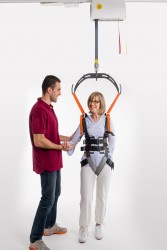 Ceiling motor ; Walking harness - SureHands Lifting systems