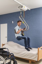 Ceiling Lift Track System ; SureHands® Body Support - SureHands Patient lift hoist