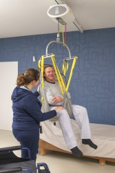 Ceiling motor ; Standard spreader bar - SureHands Patient lift hoist